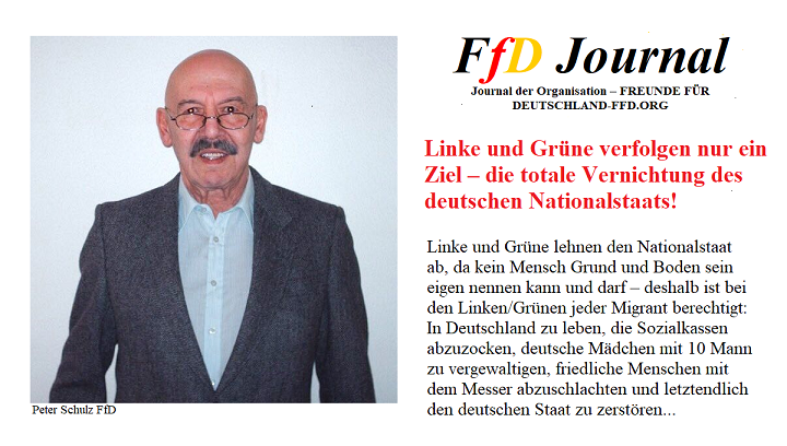 Linke und Grüne und die Vernichtung des deutschen Nationalstaats
