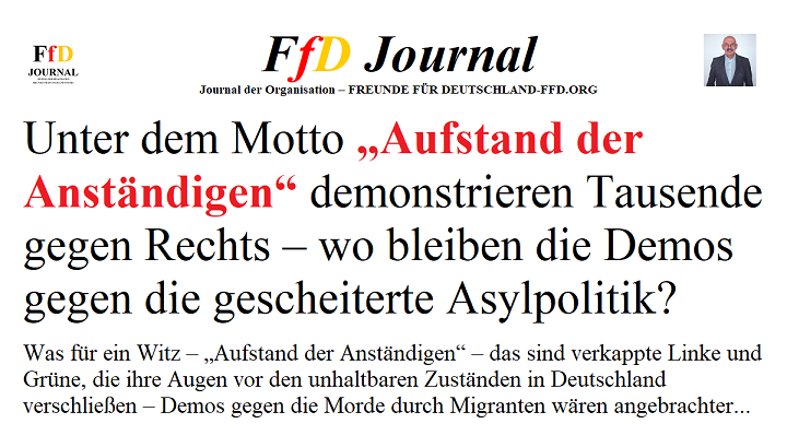 Demo gegen Rechts: Eine verzerrte Sicht auf die deutsche Realität