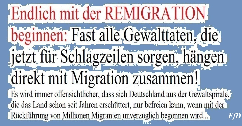 Die Sicherheit im Land durch die Rückführung von Migranten wieder herstellen
